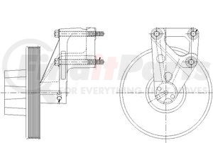 1077-09126-01 by KIT MASTERS - Kysor-Style Hub - New