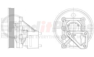 1077-09122-08 by KIT MASTERS - Kysor-Style Hub - New