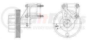 1077-09128-01 by KIT MASTERS - Kysor-Style Hub - New