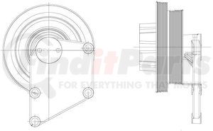 1077-09322-01 by KIT MASTERS - Kysor-Style Hub - New