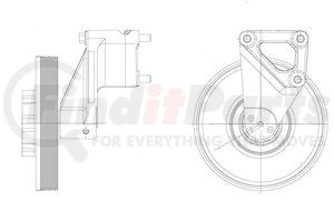 1077-09347-01 by KIT MASTERS - Kysor-Style Hub - New