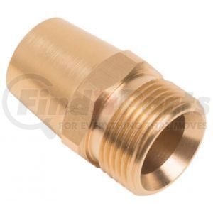 75118 by FORNEY INDUSTRIES INC. - Female Long Screw Nipple (Italian), M22M x 1/4" Male NPT