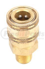 75126 by FORNEY INDUSTRIES INC. - Quick Coupler Male Socket, 1/4" M-NPT, 5,500 PSI