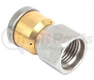 75142 by FORNEY INDUSTRIES INC. - Stainless Steel Rotating Sewer Nozzle, 1/4" F-NPT x 5.5mm, 4,000 PSI