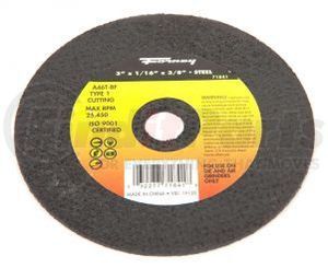 71841 by FORNEY INDUSTRIES INC. - Cut-Off Wheel, Metal Type 1, 3" X 1/16" X 3/8" Arbor, A46T-BF