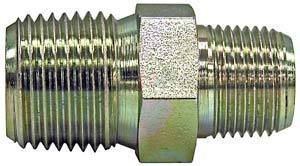 h3069x12 by BUYERS PRODUCTS - Hex Nipple 3/4in. Male Pipe Thread To 3/4in. Male Pipe Thread