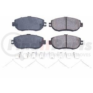 PowerStop Brakes 17612 Disc Brake Pad Set Z17 EVOLUTION CERAMIC BRAKE PADS W/ HARDWARE