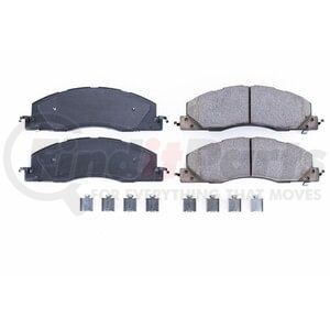 PowerStop Brakes 17-1399 Disc Brake Pad Set Z17 EVOLUTION CERAMIC BRAKE PADS W/ HARDWARE