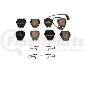 PowerStop Brakes 17-912 Disc Brake Pad Set Z17 EVOLUTION CERAMIC BRAKE PADS W/ HARDWARE