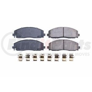 PowerStop Brakes 17-1589 Disc Brake Pad Set Z17 EVOLUTION CERAMIC BRAKE PADS W/ HARDWARE