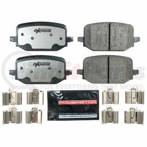 Z36-2232 by POWERSTOP BRAKES - Z36 TRUCK & TOW CARBON-FIBER CERAMIC BRAKE PADS W/ HARDWARE