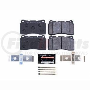 PST1001 by POWERSTOP BRAKES - TRACK DAY BRAKE PADS - STAGE 1 BRAKE PAD FOR TRACK DAY ENTHUSIASTS - FOR USE W/ STREET TIRES