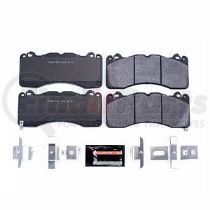 PowerStop Brakes PST1792 Disc Brake Pad Set TRACK DAY BRAKE PADS - STAGE 1 BRAKE PAD FOR TRACK DAY ENTHUSIASTS - FOR USE W/