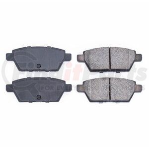 PowerStop Brakes 16-1161 Disc Brake Pad Set Z16 EVOLUTION CERAMIC BRAKE PADS