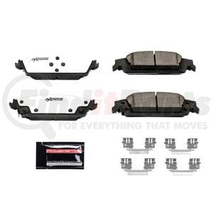 PowerStop Brakes Z36-1707 Disc Brake Pad Set Z36 TRUCK & TOW CARBON-FIBER CERAMIC BRAKE PADS W/ HARDWARE