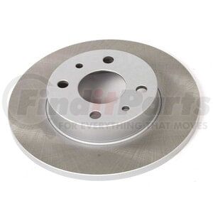 PowerStop Brakes EBR1298SCR Disc Brake Rotor Disc Brake Rotor - Rear, Vented, Semi-Coated for 2012 - 2019 Fiat 500