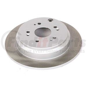 PowerStop Brakes JBR1158SCR Disc Brake Rotor Disc Brake Rotor - Rear, Solid, Semi-Coated for 04-06 Lexus RX330