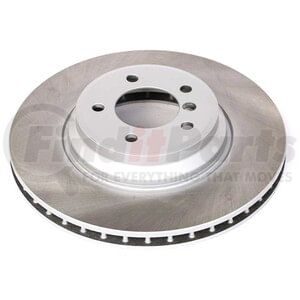 PowerStop Brakes EBR850SCR Disc Brake Rotor Disc Brake Rotor - Front, Vented, Semi-Coated for 2009 - 2011 BMW 335d