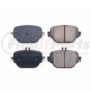 PowerStop Brakes 16-6016 Disc Brake Pad Set Disc Brake Pad Set - Rear, Evolution Ceramic Pads, For 2018 Mercedes-Benz E400