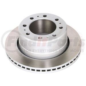 PowerStop Brakes AR8374SCR Disc Brake Rotor Disc Brake Rotor - Rear, Vented, Semi-Coated for 2009 - 2010 Dodge Ram 2500