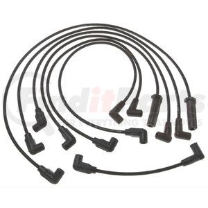 9716B by ACDELCO - Spark Plug Wire Set - Solid Boot, Silicone Insulation Snap Lock