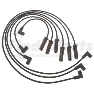 9726RR by ACDELCO - Spark Plug Wire Set - Solid Boot, Silicone Insulation, 0.6 kOhm, Snap Lock