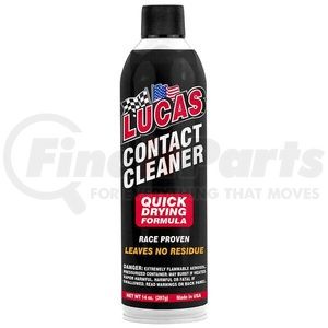 10799 by LUCAS OIL - Contact Cleaner Aerosol - Quick Drying Formula, 14 Oz.