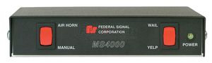 MS4000 by FEDERAL SIGNAL - SIREN,COMPACT,ELECTRONIC