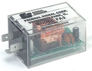 FA3-SC by FEDERAL SIGNAL - FLASHER,ALTERNATE,(2)10A,