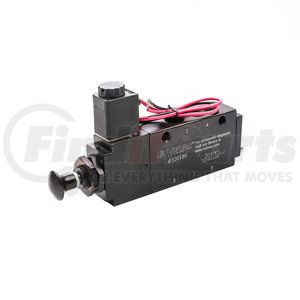 320189 by VELVAC - Air Brake Solenoid Valve - Four-Way Spring Return Valve with External Manual Override