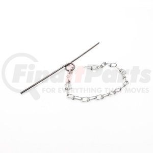 601063 by VELVAC - Fuel Tank Cap Chain and Crossbar - Replacement Chain and Crossbar for Non-Vented Cap and Bayonet Fuel Cap