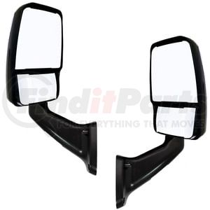 Velvac 713800 Door Mirror 2025 Deluxe Series Door Mirror - Black, Driver and Passenger Side