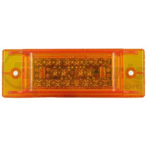 21280Y by TRUCK-LITE - Auxiliary Light - 21 Series, LED, Yellow Rectangular, 12 Volt