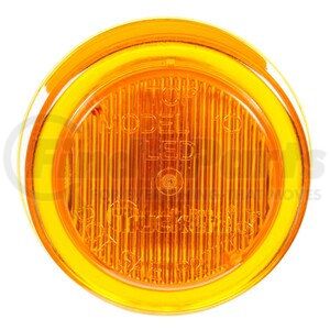 10250Y by TRUCK-LITE - 10 Series Marker Clearance Light - LED, Fit 'N Forget M/C Lamp Connection, 12v