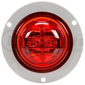 10379R by TRUCK-LITE - 10 Series Marker Clearance Light - LED, Fit 'N Forget M/C Lamp Connection, 12v