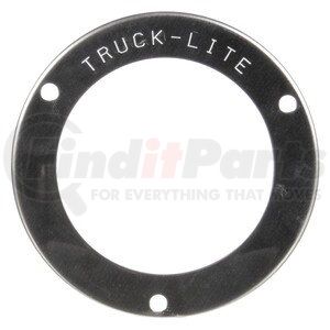 10715 by TRUCK-LITE - 10 Series Light Cover - Flange Cover, 2.5 in Mounts, For Round Shape Lights