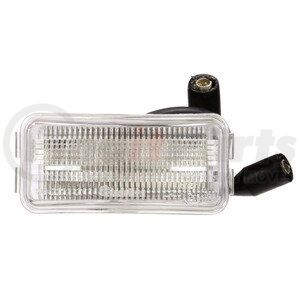 15205 by TRUCK-LITE - 15 Series License Plate Light - LED, 3 Diode, Rectangular, Bracket Mount, 12V