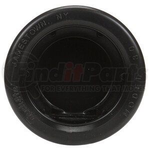 30702 by TRUCK-LITE - Side Marker Light Grommet - Black PVC, For 30 Series and 2 in. Lights, Round