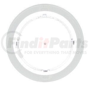 40271C by TRUCK-LITE - Dome Light Lens - Circular, Clear, Polycarbonate, Snap-Fit