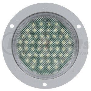 44237C by TRUCK-LITE - 44 Series Dome Light - LED, 54 Diode, Round Clear Lens, Gray Flange Mount, 12V