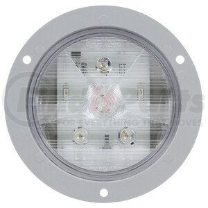 44344C by TRUCK-LITE - Super 44 Back Up Light - LED, Clear Lens, 6 Diode, Round Lens Shape, Flange Mount, 12v