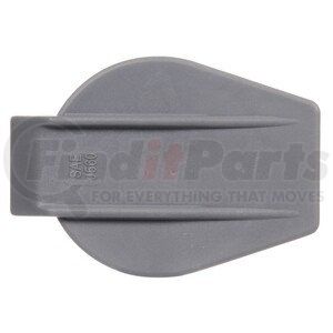 50875 by TRUCK-LITE - Trailer Nosebox Latch Cover - Gray