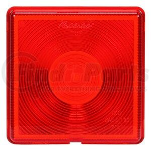 8006 by TRUCK-LITE - Signal-Stat Turn Signal Light Lens - Square, Red, Acrylic, For Direction Indicator Lights, STT/B/U Lights (8000, 8001, 8002), Snap-Fit