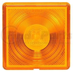 8008 by TRUCK-LITE - Signal-Stat Turn Signal Light Lens - Square, Yellow, Acrylic, For Direction Indicator Lights