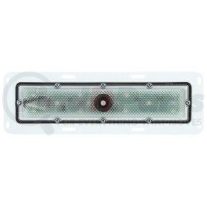 80255C by TRUCK-LITE - 80 Series Dome Light - LED, 10 Diode, Rectangular Clear Lens, White 8 Screw Bracket Mount, 12V