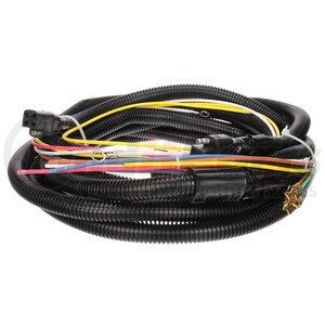 80830 by TRUCK-LITE - Snow Plow Wiring Harness - 2 Plug, 114 in. Length, 16 Gauge, Meyer Plug, Ring Terminal, Blunt Cut