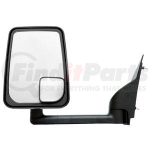 Velvac 714559 Door Mirror 2020 Standard Door Mirror - Black, 96" Body Width, Standard Head, Driver Side