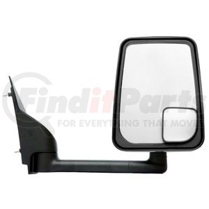715408 by VELVAC - 2020 Standard Door Mirror - Black, 102" Body Width, Standard Head, Passenger Side