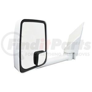 715417 by VELVAC - 2020 Standard Door Mirror - White, 102" Body Width, Standard Head, Driver Side
