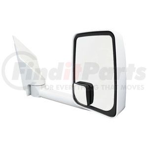 715418 by VELVAC - 2020 Standard Door Mirror - White, 102" Body Width, Standard Head, Passenger Side